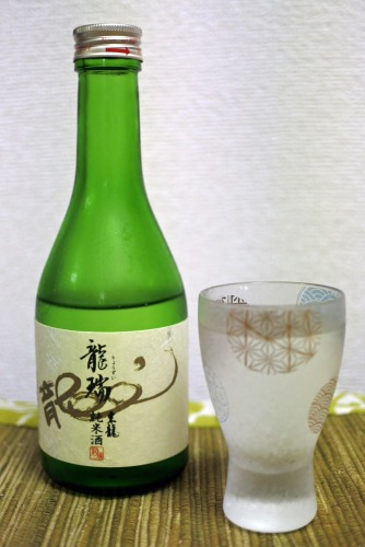 龍瑞東龍純米酒の表ラベルの画像